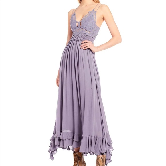SALE NWT Free People Adella Maxi Dress - Picture 5 of 9